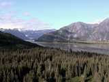 View of a distant Glacier