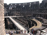 Inside the Collosseum